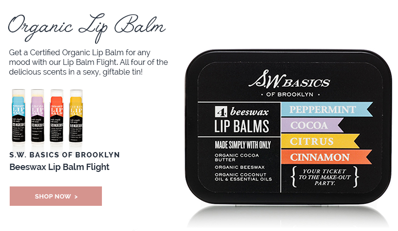 SW Basics of Brooklyn Lip Balm Flight