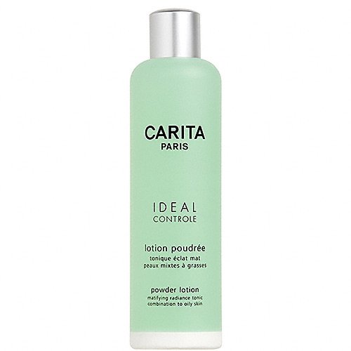 Carita Ideal Controle Powder Lotion on white background