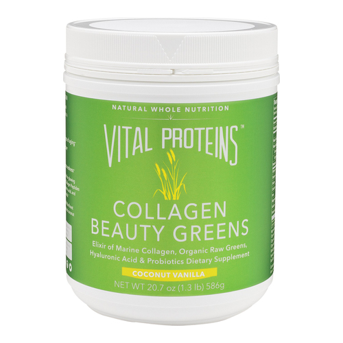 Vital Proteins Collagen Beauty Greens on white background