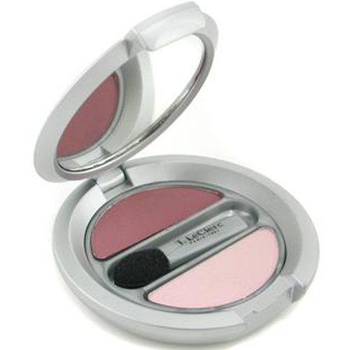 T LeClerc Eyeshadow Duo - Rose Charbon on white background