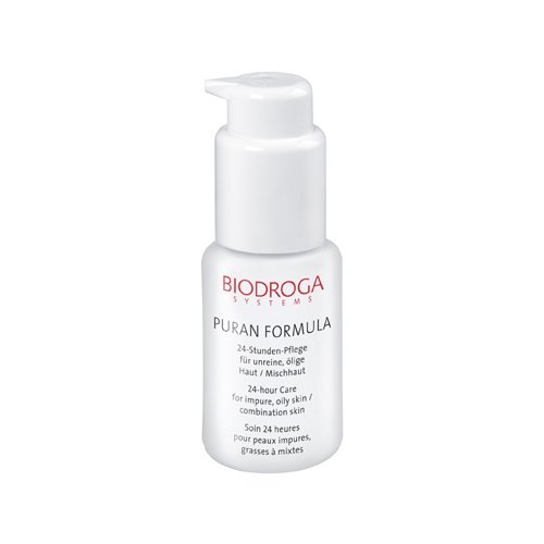 Biodroga Puran Formula 24-Hour Care For Oily/Combination Skin on white background