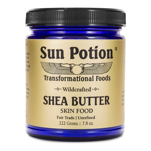 Sun Potion Shea Butter on white background