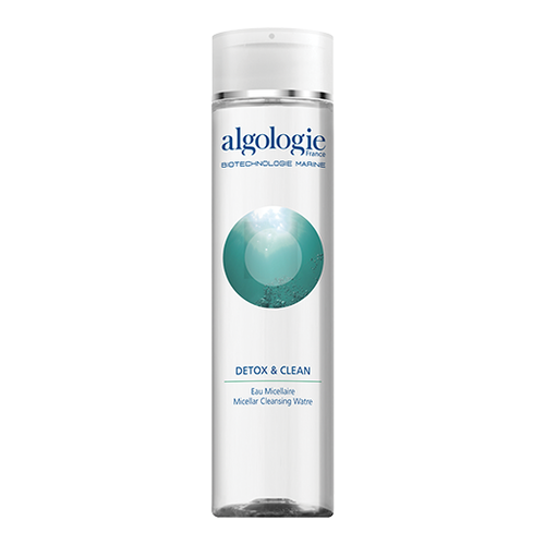 Algologie Detox Clean Micellar Cleansing Water on white background
