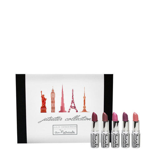 Au Naturale Cosmetics The Jetsetter Collection on white background