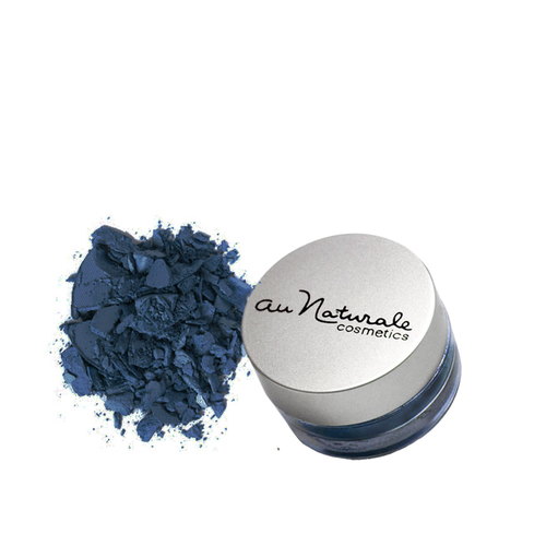 Au Naturale Cosmetics Powder Eye Shadow - Veronica Blue, 1g/0.01 oz