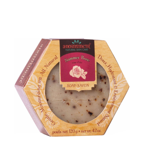Anointment Handcrafted Soap - Summer Rose, 120g/4.2 oz