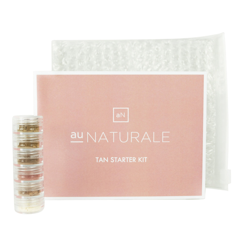 Au Naturale Cosmetics Tan Starter Kit on white background