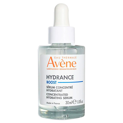 Avene AV Hydrance Boost Serum on white background