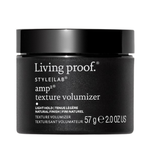 Living Proof Amp Instant Texture Volumizer on white background