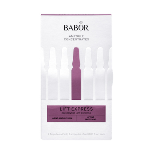 Babor Ampoule Concentrates Lift Express on white background