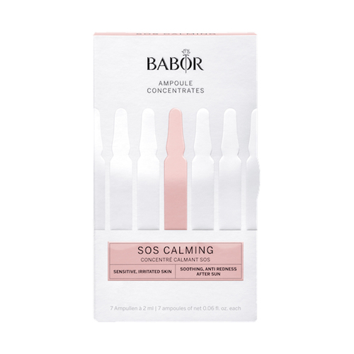 Babor Ampoule Serum Concentrates SOS Calming on white background