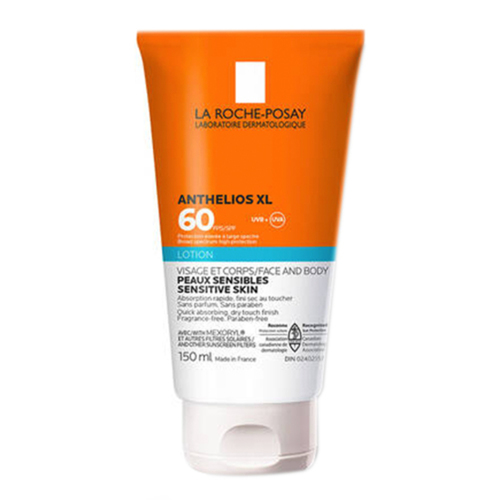 La Roche Posay Anthelios Lotion SPF 60 on white background