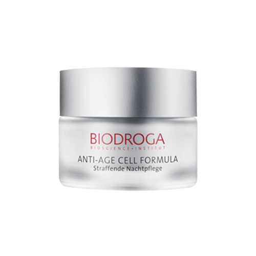 Biodroga Anti-Age Cell Firming Night Care on white background