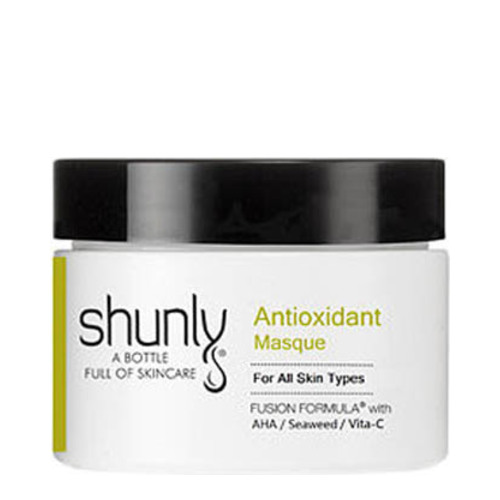 Shunly Antioxidant Masque on white background