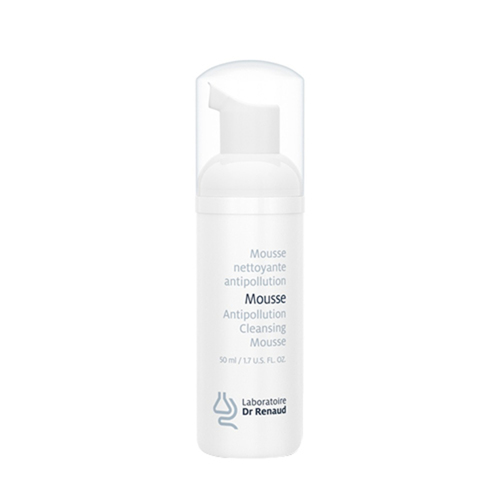 Dr Renaud Antipollution Cleansing Mousse on white background