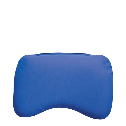 Supracor Stimulite Bath Pillow in Blue Cover on white background