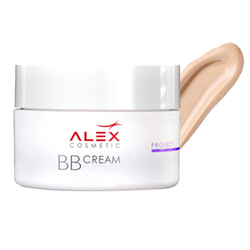 Alex Cosmetics BB Cream Jar - Nude Tone on white background