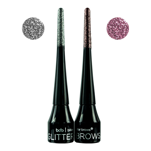 Billion Dollar Brows Glitter Brows Set - Stardust and Pixie on white background