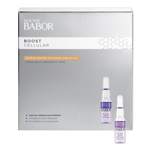 Babor Doctor Babor BOOST CELLULAR Stress Relief Bi-Phase Ampoules, 14 x 1ml/0.01 fl oz