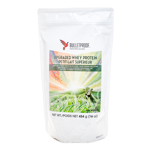 Bulletproof  Upgraded Whey Protein on white background