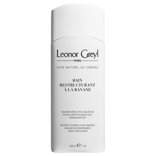 Leonor Greyl Bain Restructurant a la Banane Shampoo for Permed and Curly Hair on white background