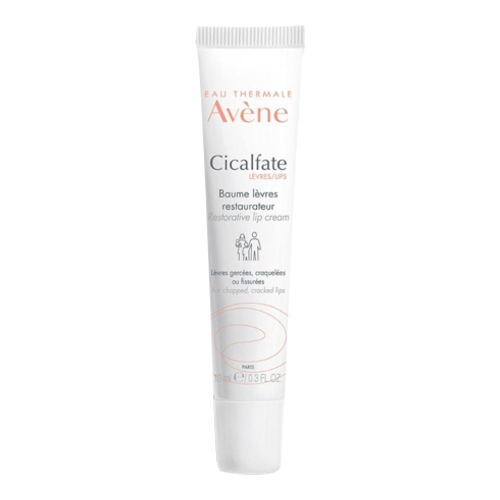 Avene Cicalfate Restorative Lip Cream on white background
