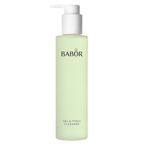 Babor Cleansing Gel and Tonic Cleanser on white background
