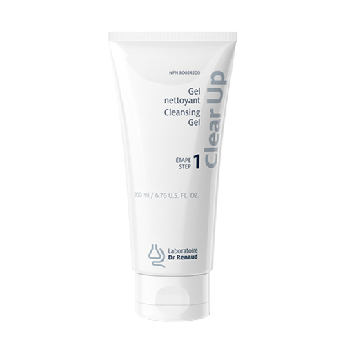 Dr Renaud Clear Up Cleansing Gel on white background
