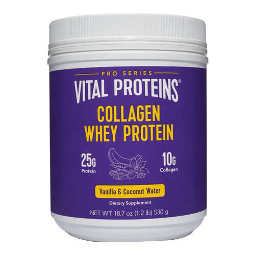 Vital Proteins Collagen Whey - Vanilla and Coconut Water, 530g/18.7 oz