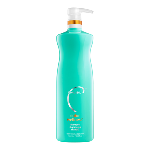 Malibu C Color Wellness Shampoo on white background