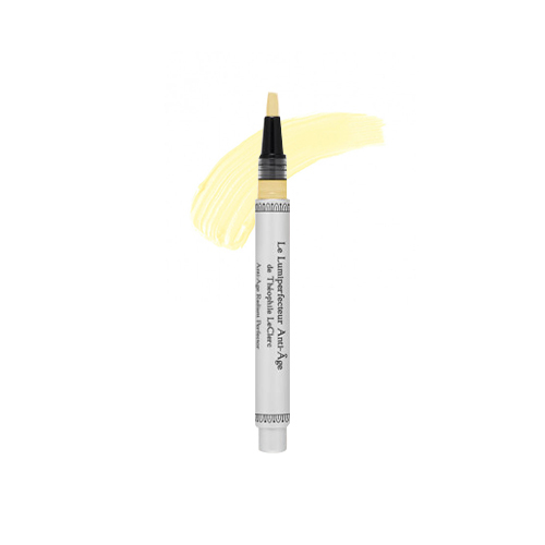 T LeClerc Correcting Fluid Pen/Anti-Age Radiant Perfector 03 - Fonce on white background
