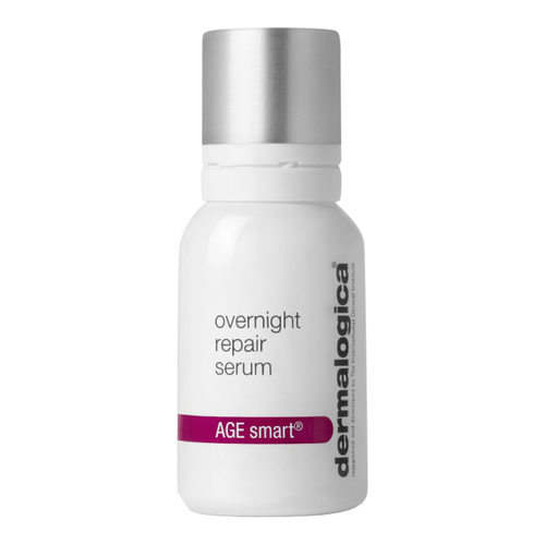 Dermalogica AGE Smart Overnight Repair Serum on white background