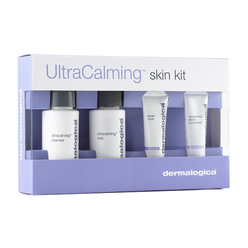 Dermalogica UltraCalming Skin Kit on white background