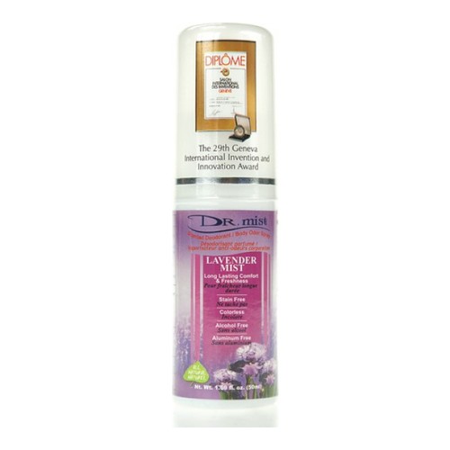 Dr Mist Deodorant Lavender Mist, 50ml/1.7 fl oz