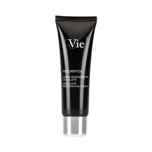 Vie Collection Mesopeptide Decollete Replenishing Cream on white background