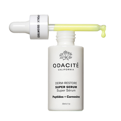 Odacite Edelweiss Extreme Derm-Restore Super Serum on white background
