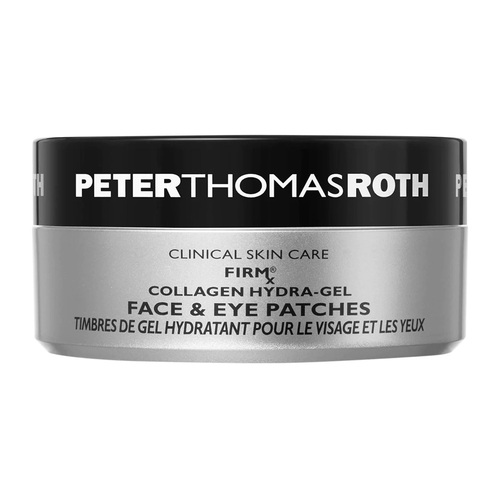 Peter Thomas Roth FIRMx Collagen Face and Eye Hydra-Gel Patches - 90 patches on white background