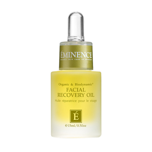 Eminence Organics Facial Recovery Oil on white background