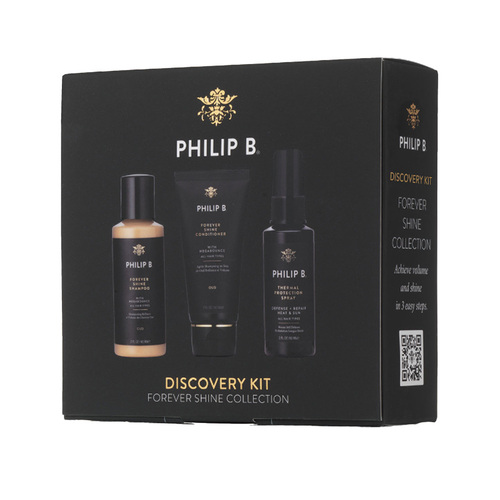 Philip B Botanical Forever Shine Collection Discovery Kit on white background
