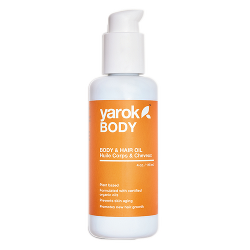 Yarok Hair and Body Oil on white background