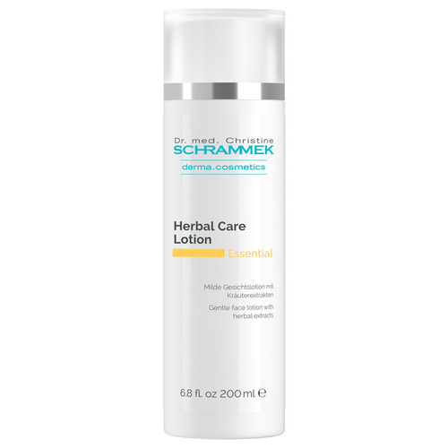 Dr Schrammek Herbal Care Lotion on white background