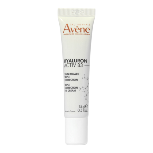 Avene Hyaluron Activ B3 Triple Action Eye Cream on white background
