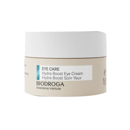 Biodroga Hydra Boost Eye Cream on white background