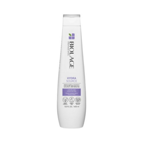 Biolage Hydra Source Detangling Solution for Dry Hair on white background