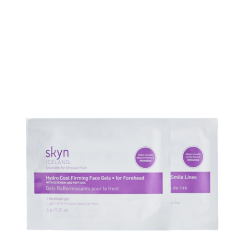Skyn Iceland Hydro Cool Firming Face Gels on white background
