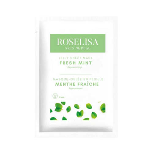 ROSELISA Jelly Sheet Mask - Fresh Mint on white background