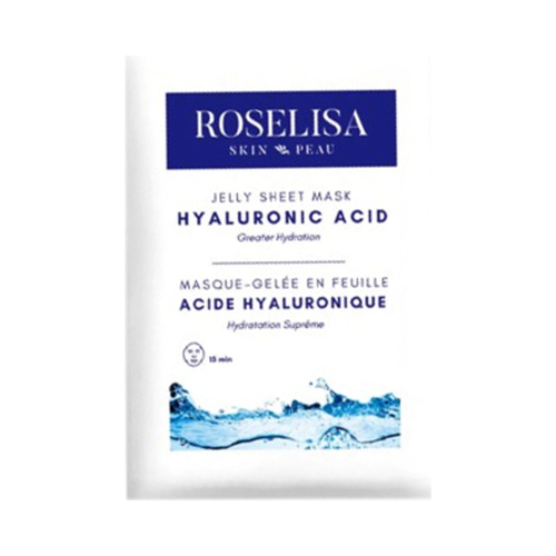 ROSELISA Jelly Sheet Mask - Hyaluronic Acid on white background