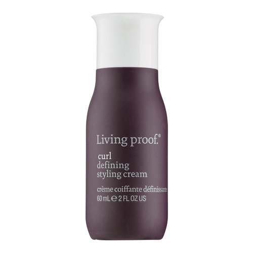 Living Proof Curl Defining Styling Cream on white background