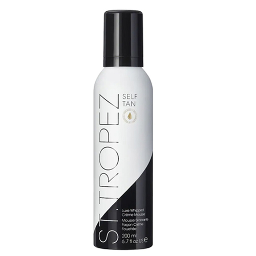 St Tropez Tan Luxe Whipped Creme Mousse on white background