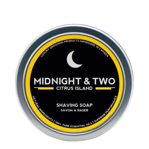 Midnight and Two Shaving Soap - Citrus Island, 113g/4 oz